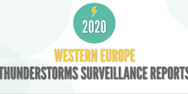 Western Europe Thunderstorms Reports - 2020